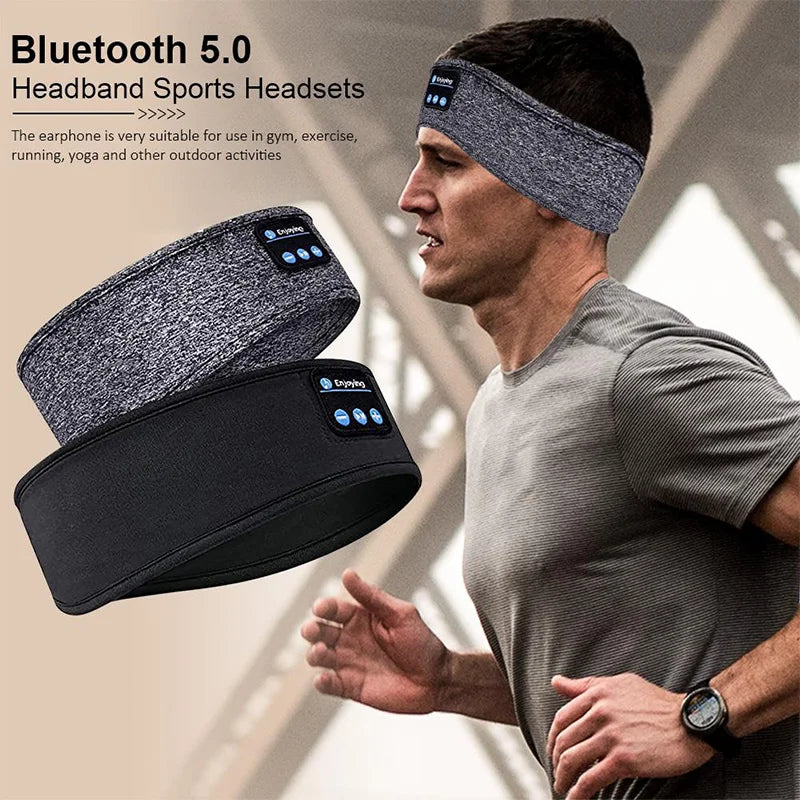 Bandeau Bluetooth Sport & Sommeil – Casque Audio Sans Fil