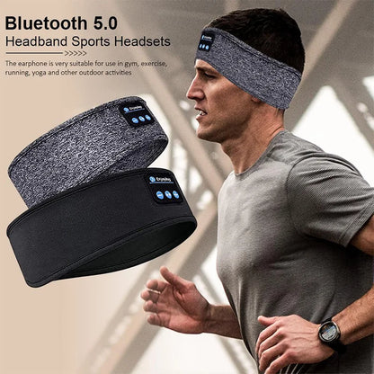 Bandeau Bluetooth Sport & Sommeil – Casque Audio Sans Fil